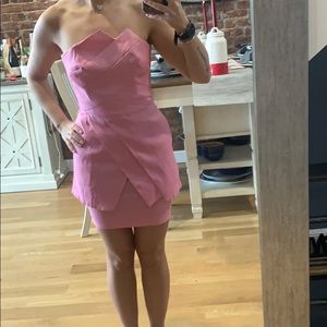 Jessica McClintock pink dress
